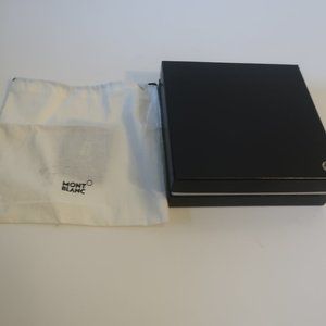 Womens Montblanc Black Coord Set Dustbag and Gift Box *
